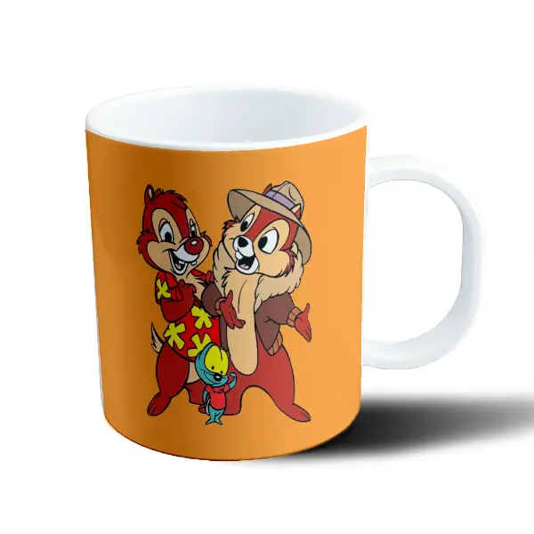 Taza de Plástico Chip y Dale Rescue Rangers