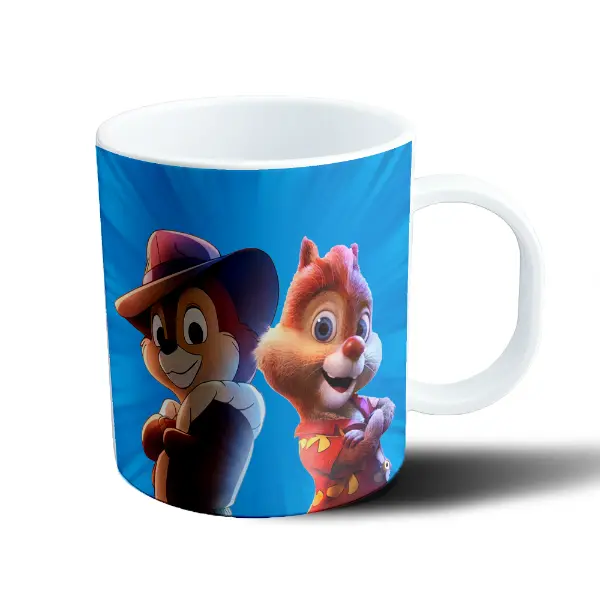 Taza de Plástico Chip y Dale Rescue Rangers