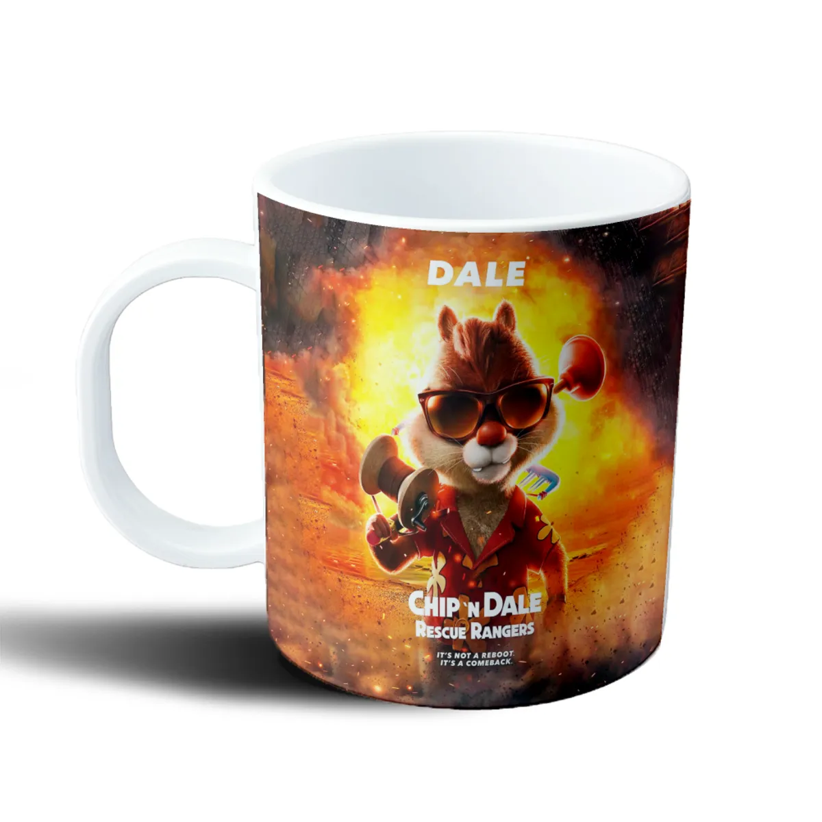 Taza de Plástico Chip N Dale Rescue Rangers Dale - vista 2