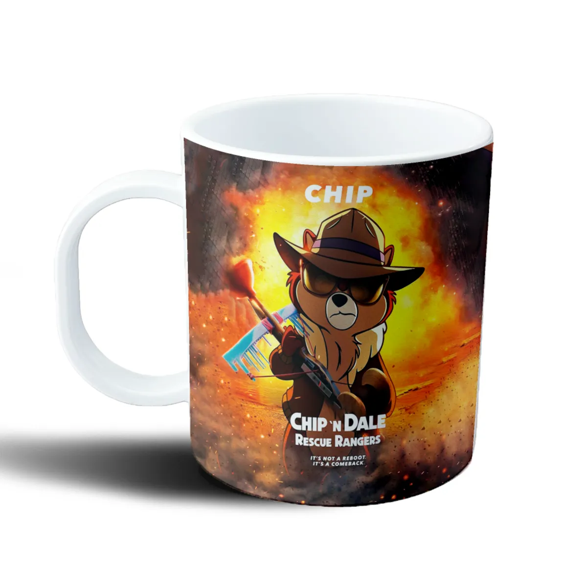 Taza de Plástico Chip N Dale Rescue Rangers Chip - vista 2