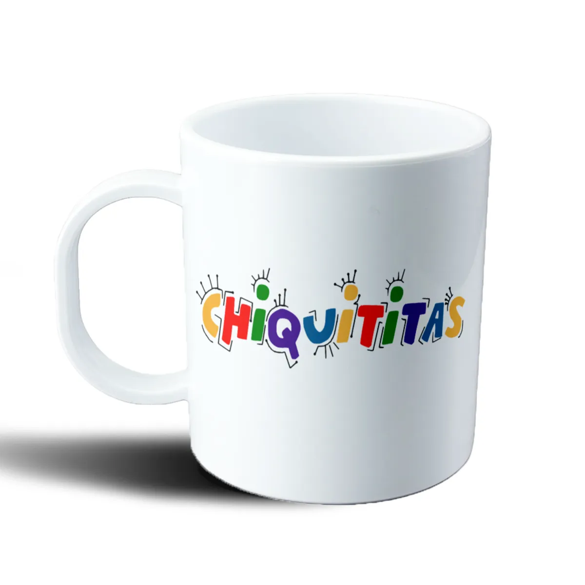 Taza de Plástico Chiquititas Logo Multicolor - vista 2