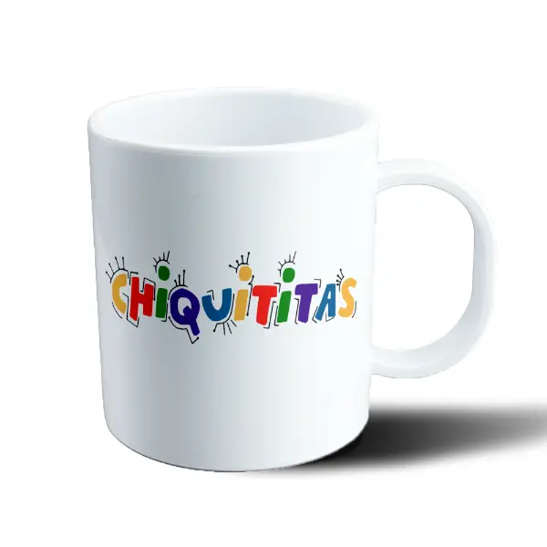 Taza de Plástico Chiquititas Logo Multicolor