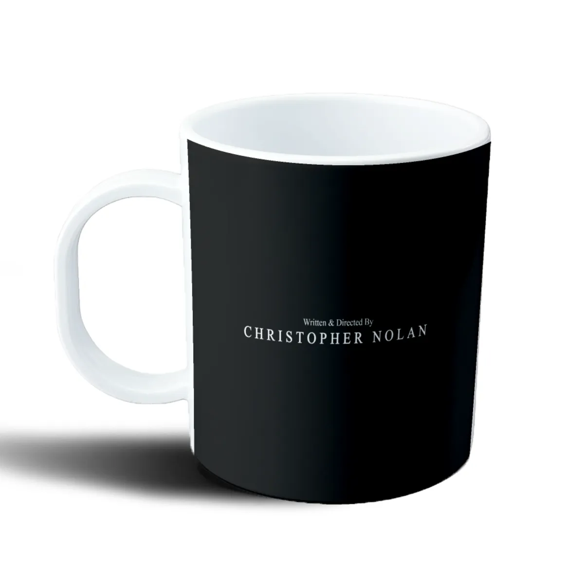 Taza de Plástico Christopher Nolan Written & Directed By - vista 2