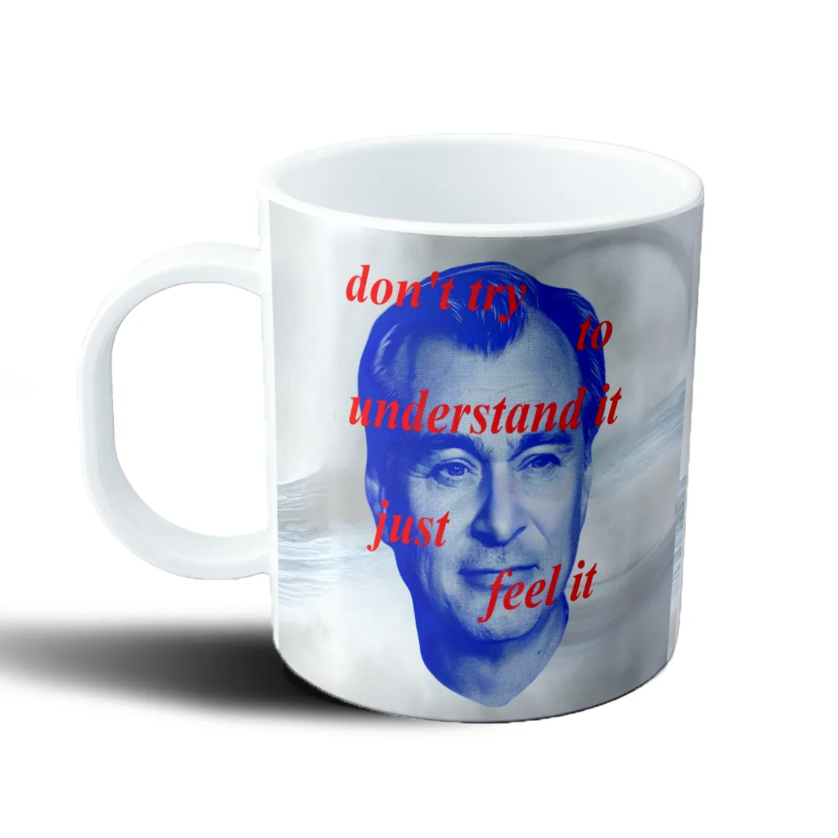 Taza de Plástico Christopher Nolan Just Feel It - vista 2
