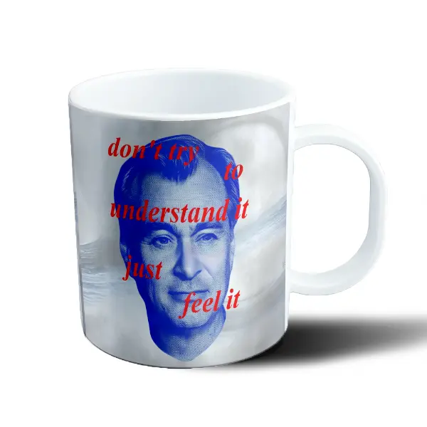 Taza de Plástico Christopher Nolan Just Feel It