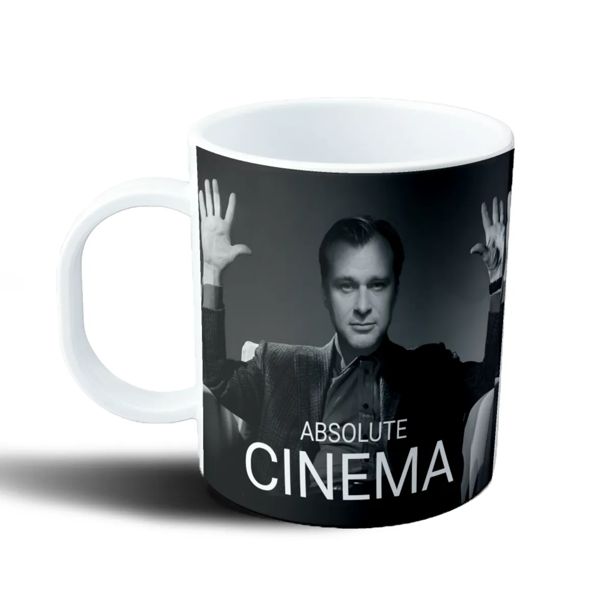 Taza de Plástico Christopher Nolan Absolute Cinema - vista 2