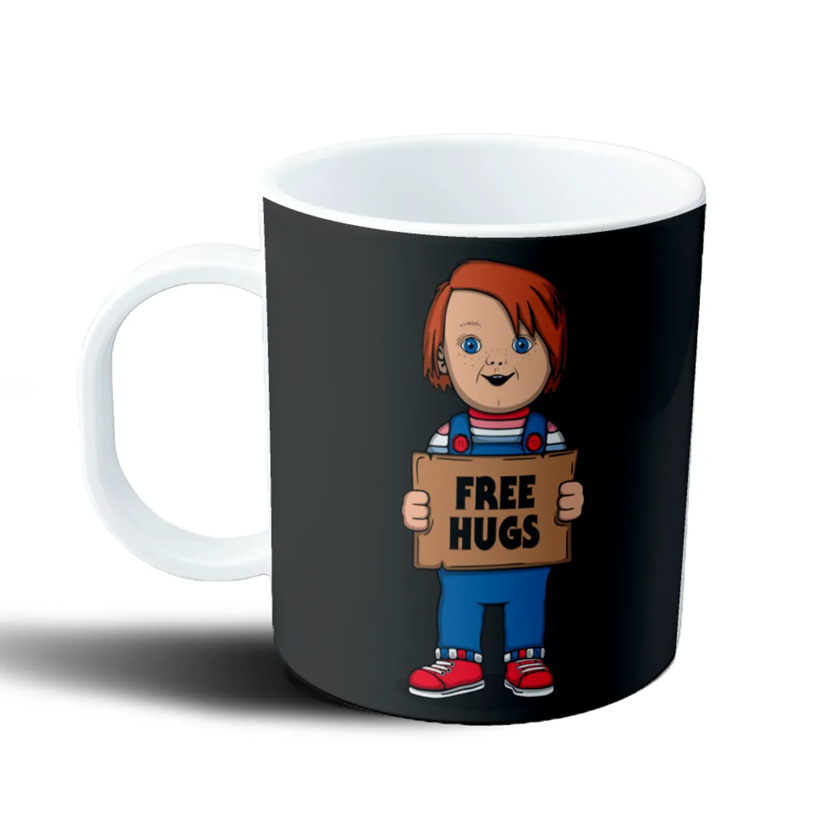 Taza de Plástico Chucky Free Hugs - vista 2