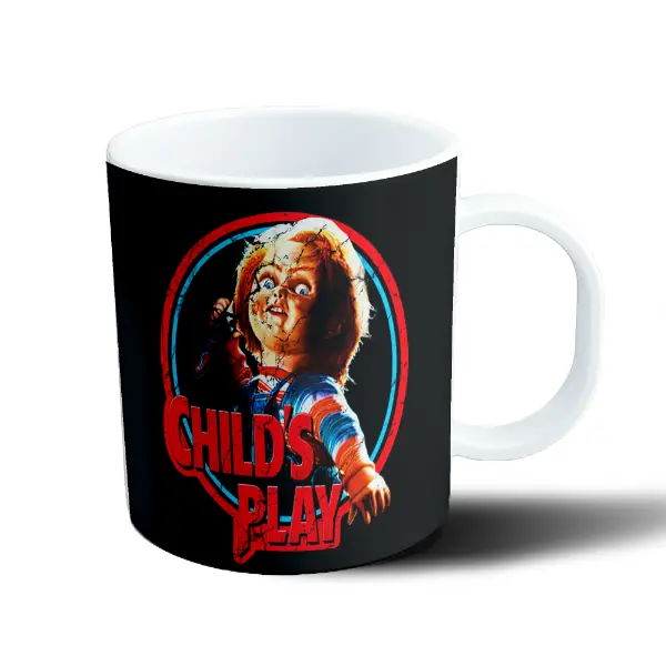 Taza de Plástico Chucky Child's Play Logo