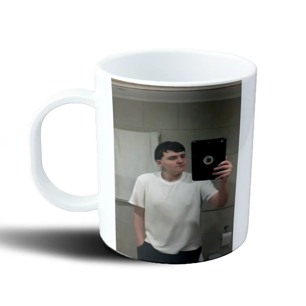 Taza de Plástico Chupete Meme Ipad - vista 2