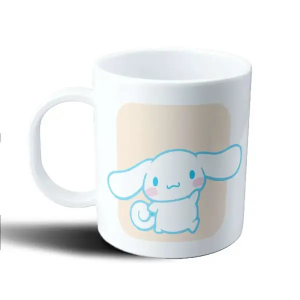 Taza de Plástico Cinnamoroll Sentado Celeste