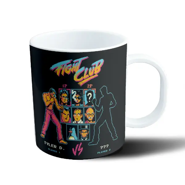 Taza de Plástico Club de la Pelea Tyler Durden Arcade