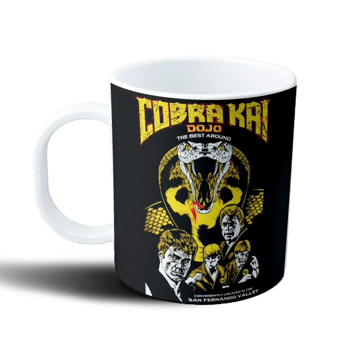 Taza de Plástico Cobra Kai Dojo The Best Around - vista 2