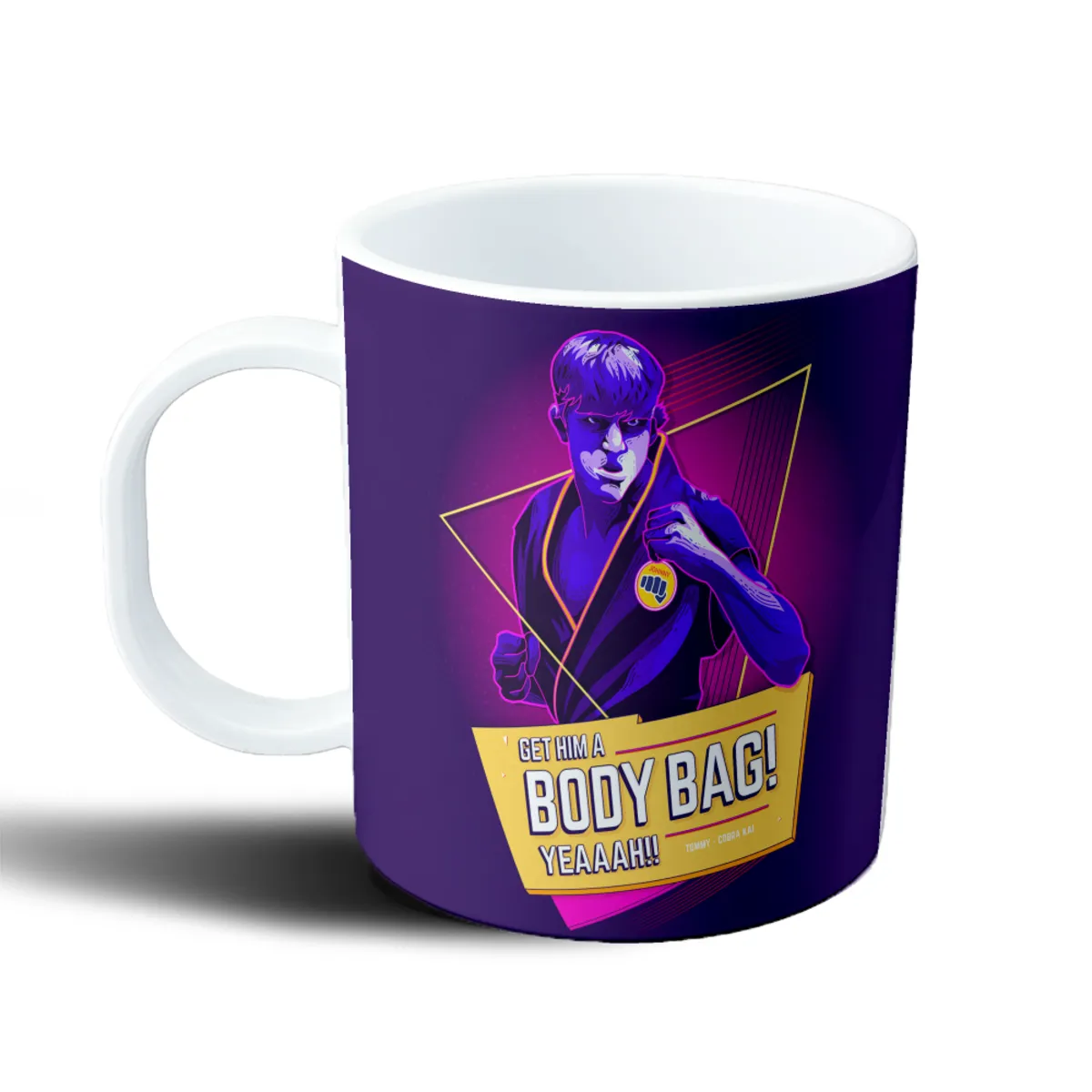Taza de Plástico Cobra Kai Tommy Get Him a Body Bag - vista 2