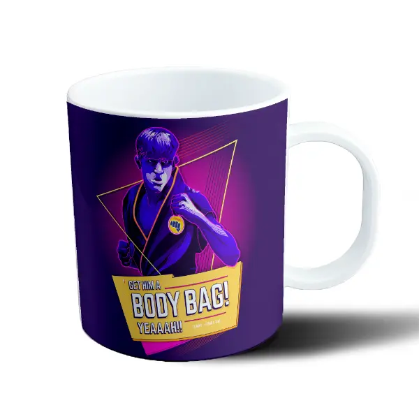 Taza de Plástico Cobra Kai Tommy Get Him a Body Bag