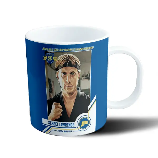 Taza de Plástico Cobra Kai Sensei Lawrence Cobra Kai Dojo
