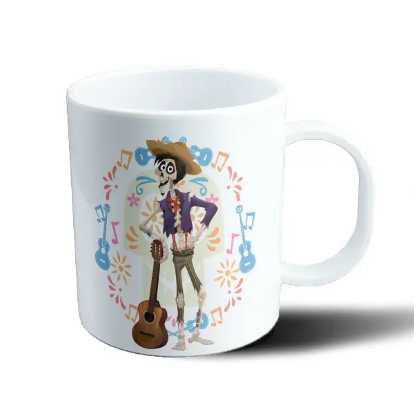Taza de Plástico Coco Hector Guitarra