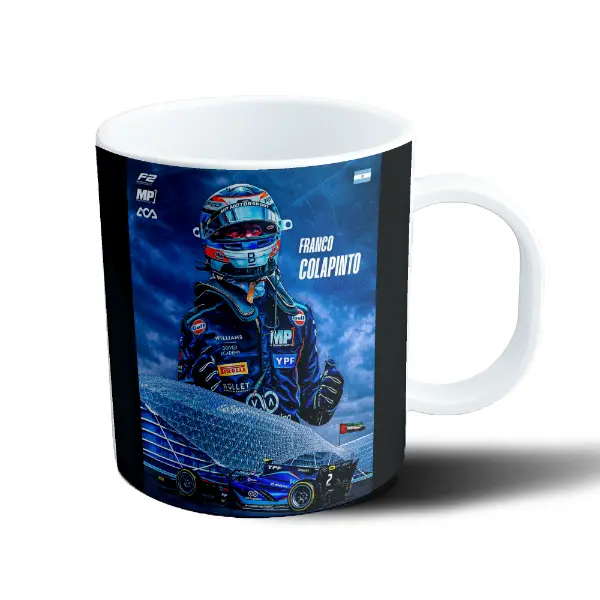 Taza de Plástico Franco Colapinto F2 MP Motorsport