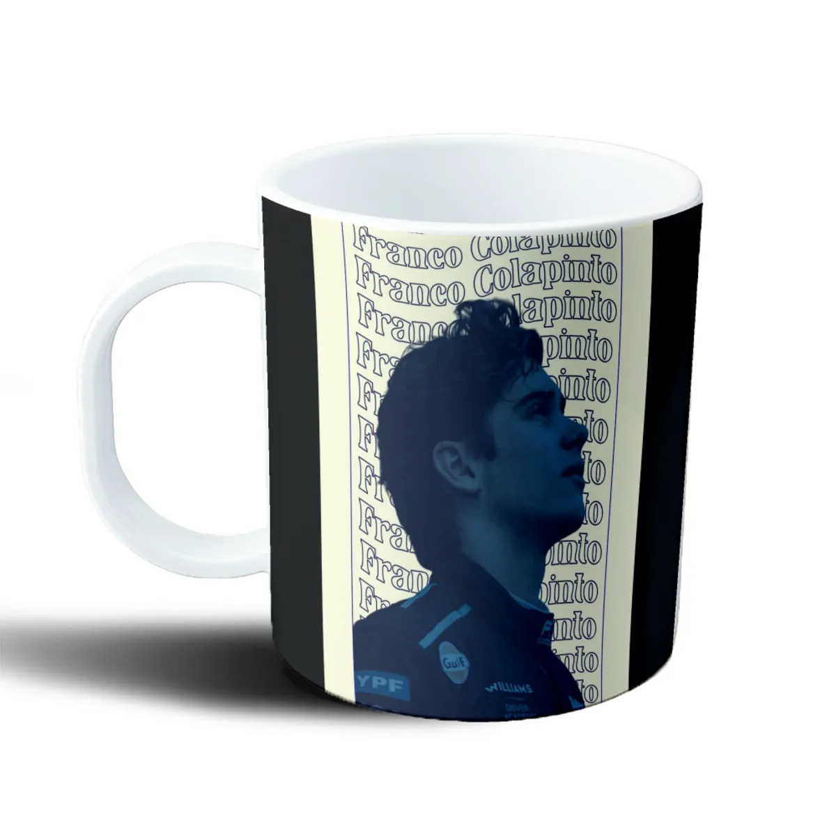Taza de Plástico Franco Colapinto Williams Driver Academy - vista 2