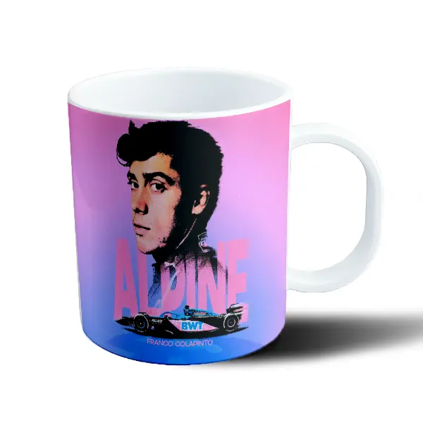 Taza de Plástico Colapinto Alpine F1