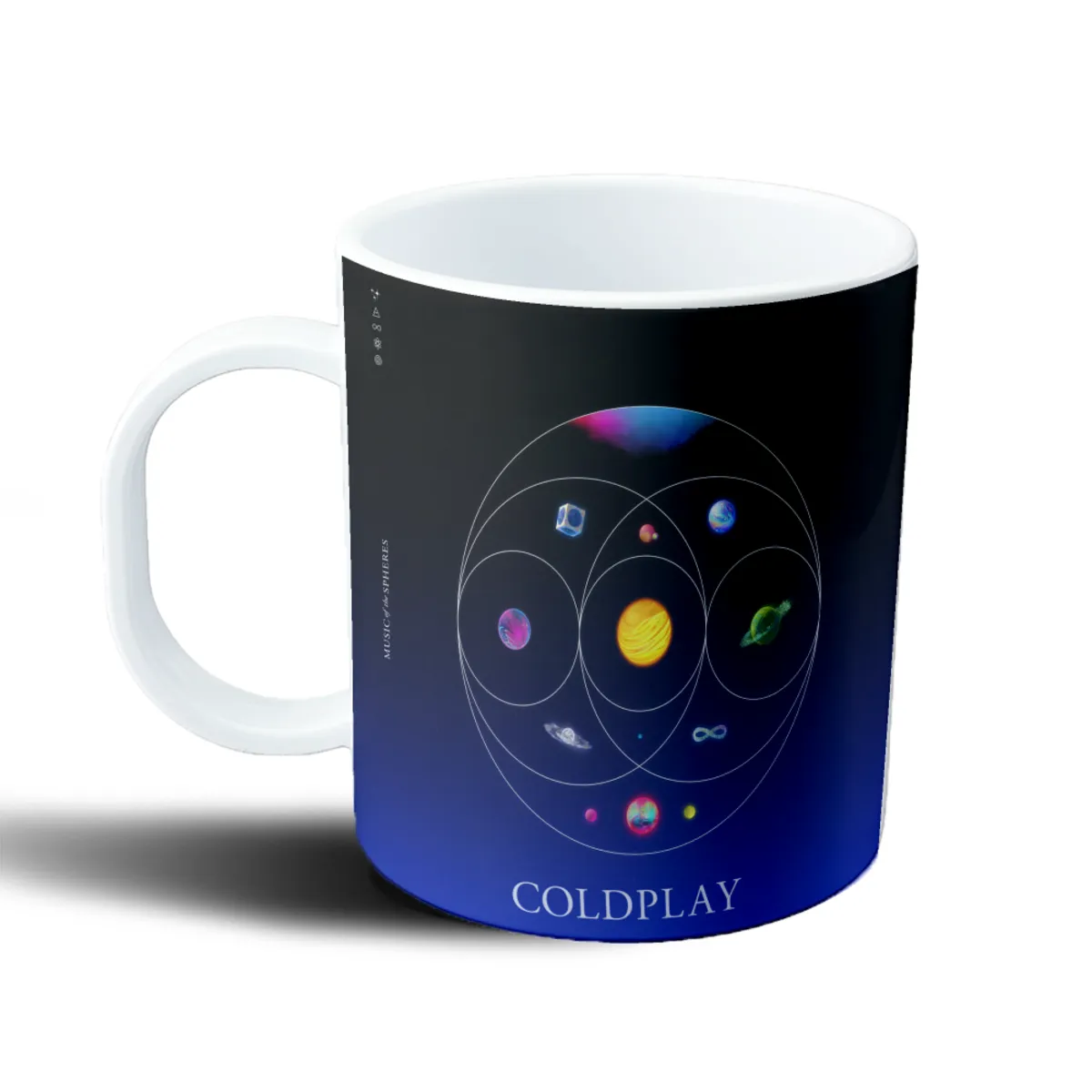 Taza de Plástico Coldplay Music of the Spheres - vista 2