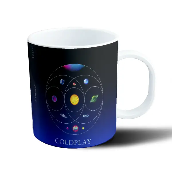 Taza de Plástico Coldplay Music of the Spheres
