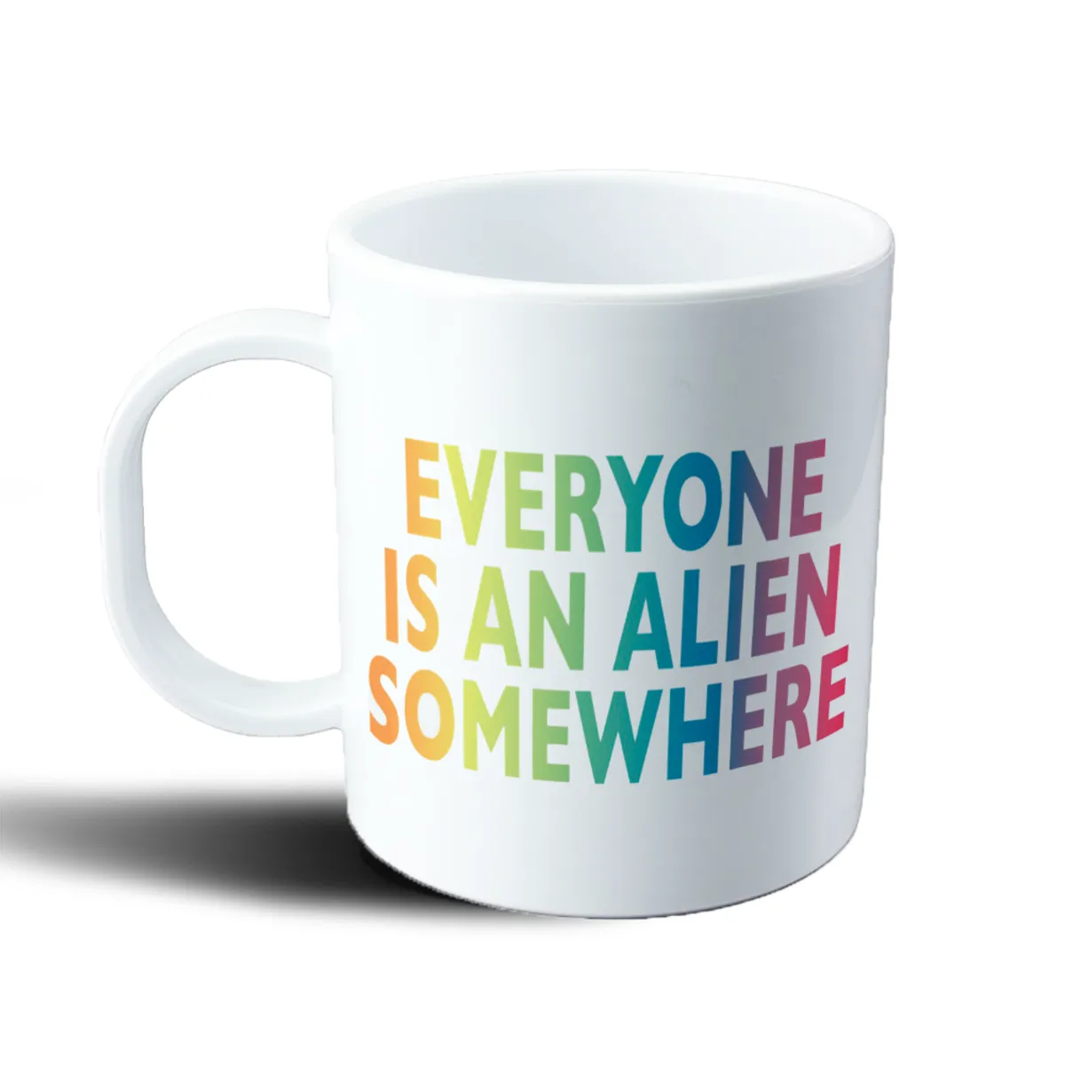 Taza de Plástico Coldplay Everyone Is an Alien Somewhere - vista 2