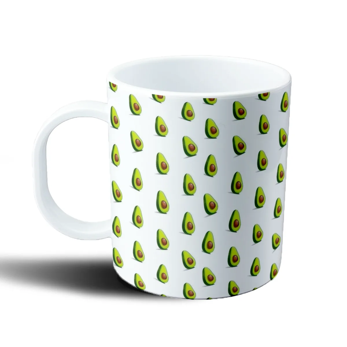 Taza de Plástico Paltas Estampado Patrón - vista 2