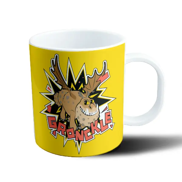 Taza de Plástico Como entrenar a tu Dragon Gronckle