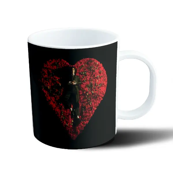 Taza de Plástico Conan Gray Corazón de Rosas