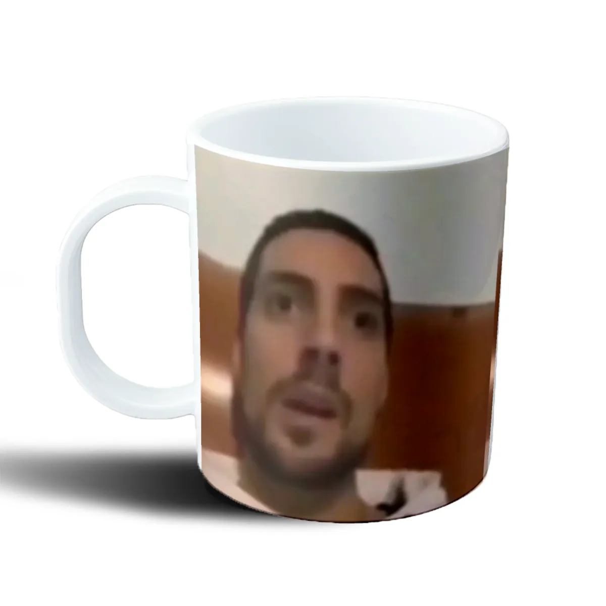 Taza de Plástico Coscu Foto Meme - vista 2