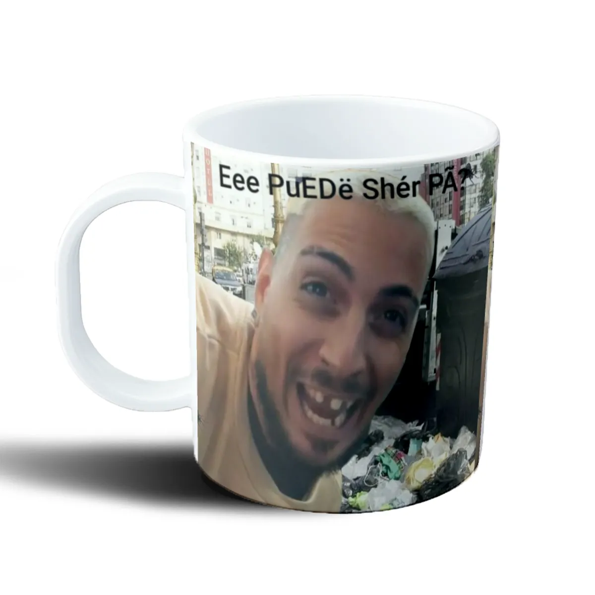 Taza de Plástico Coscu Eee Puede Shér Pa - vista 2