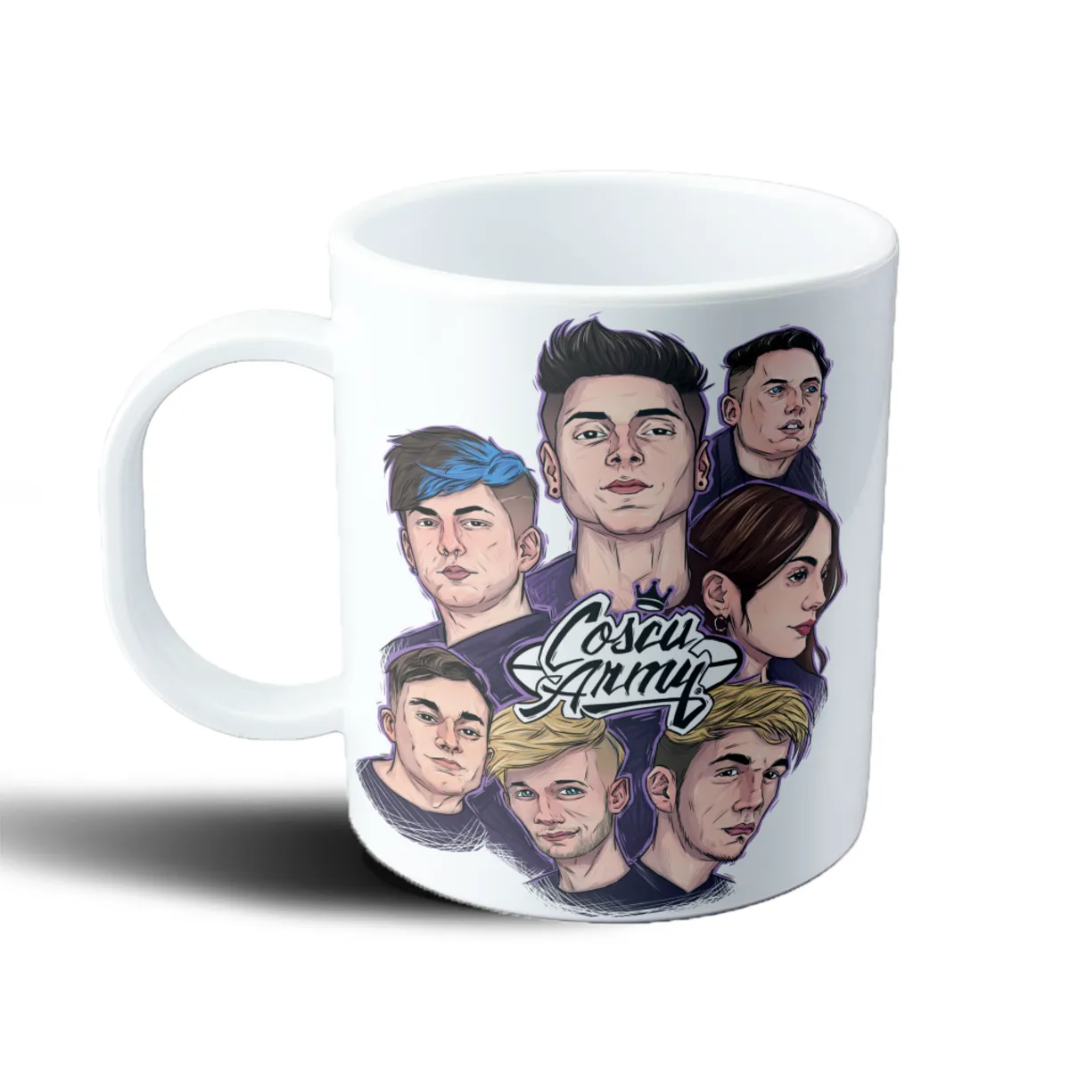 Taza de Plástico Coscu Army Equipo Streamers - vista 2