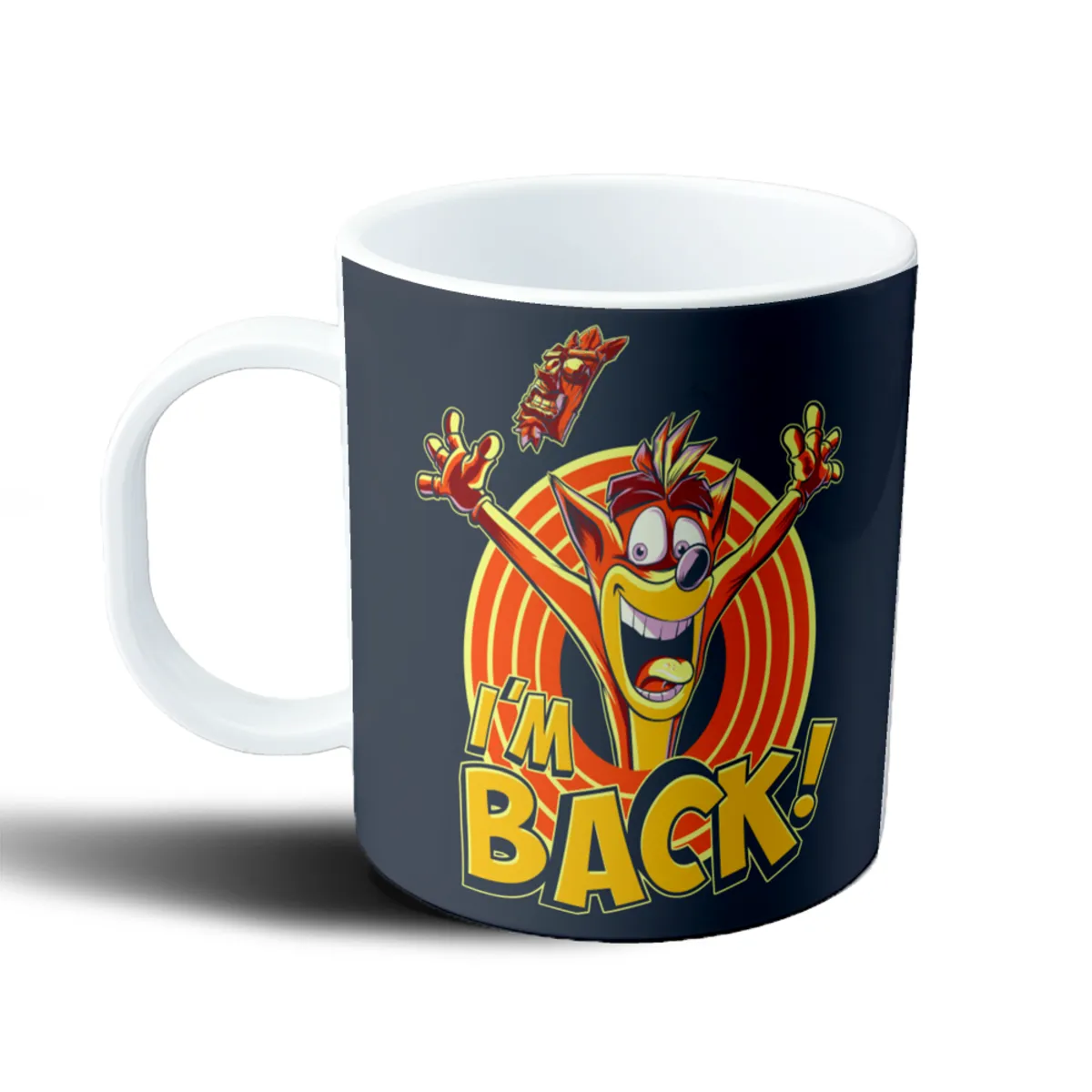 Taza de Plástico Crash Bandicoot I'm Back - vista 2