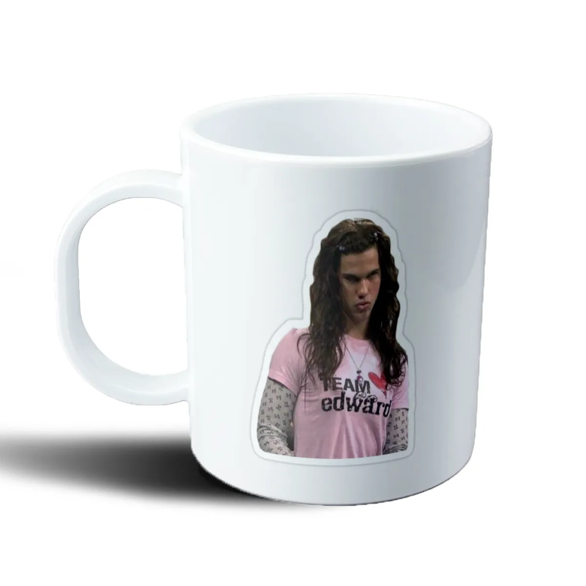Taza de Plástico Crepúsculo Team Edward Meme - vista 2