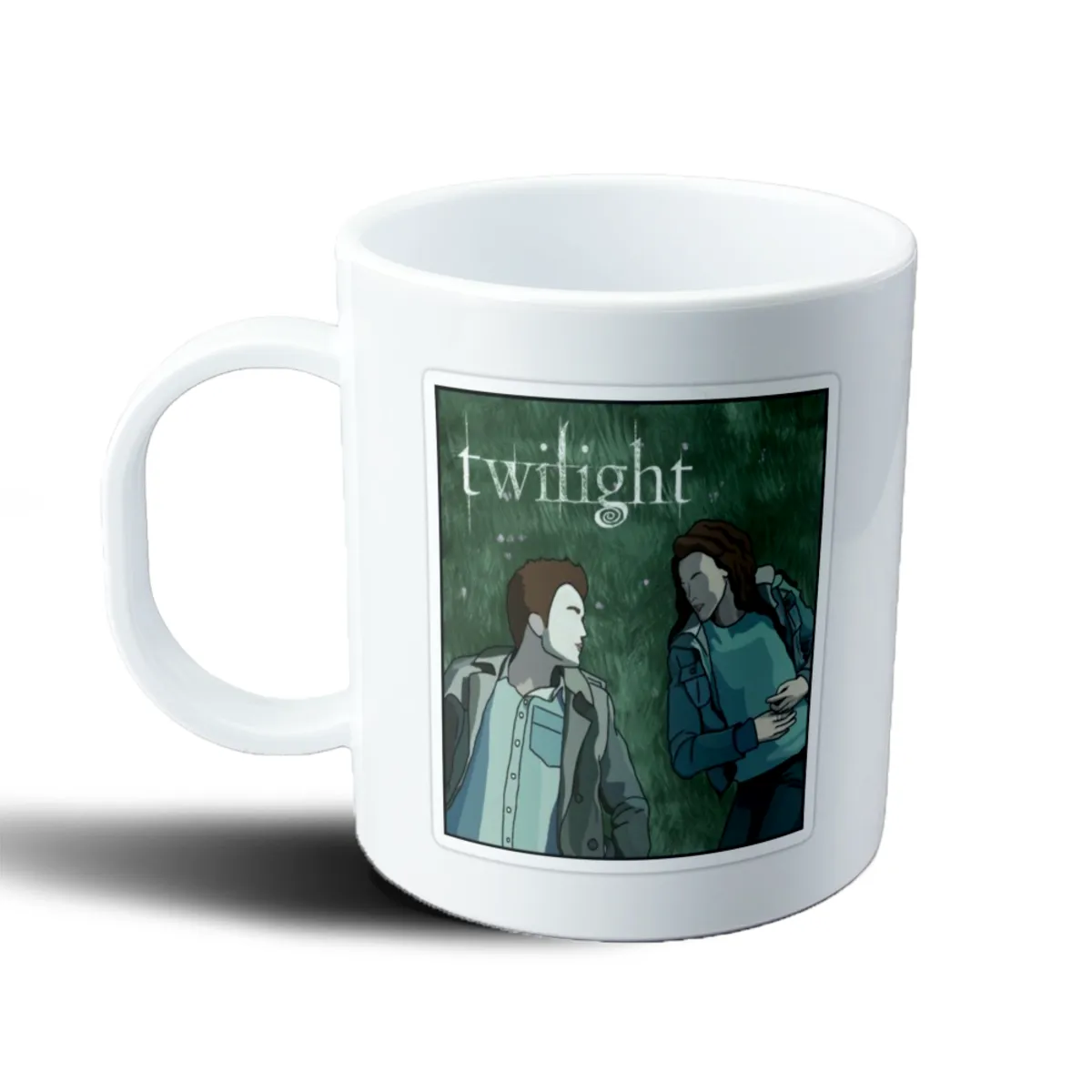 Taza de Plástico Crepusculo Edward y Bella - vista 2