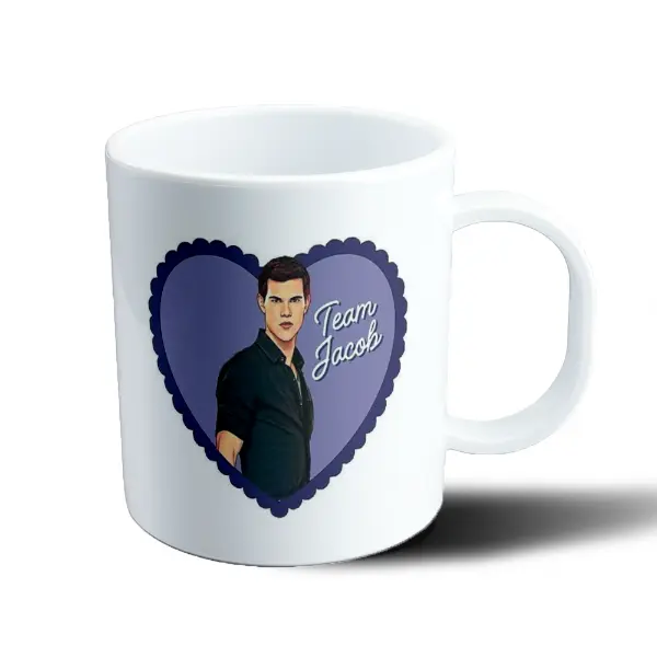 Taza de Plástico Crepusculo Team Jacob
