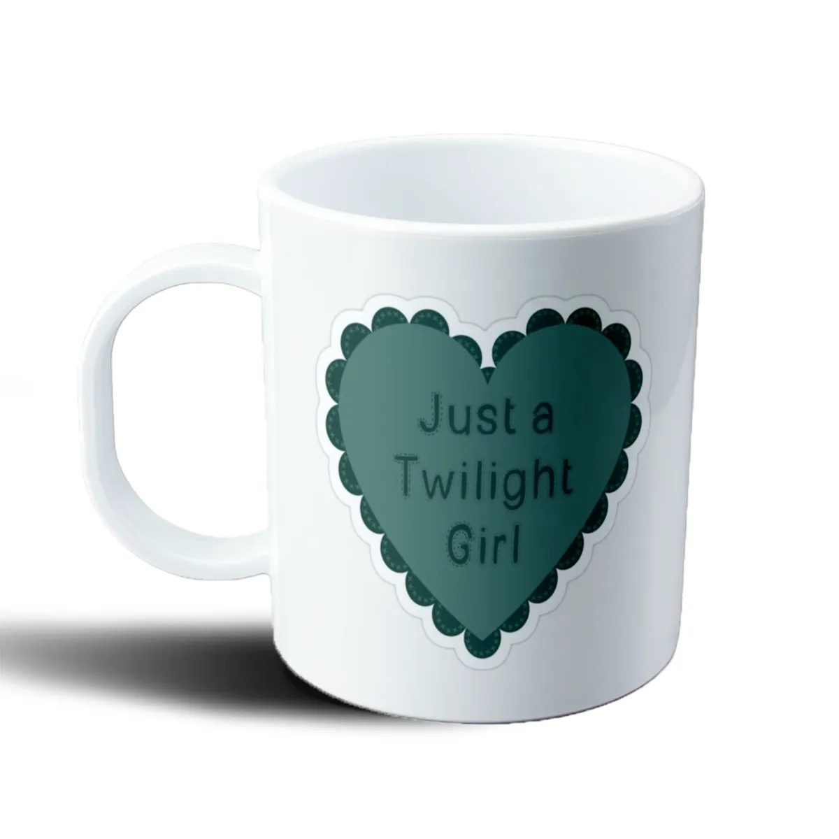 Taza de Plástico Crepúsculo Just a Twilight Girl - vista 2