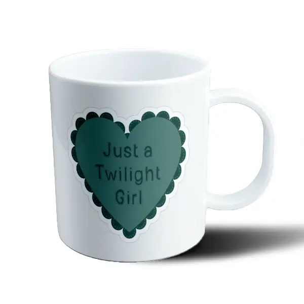 Taza de Plástico Crepúsculo Just a Twilight Girl