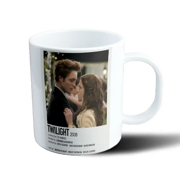 Taza de Plástico Crepusculo Twilight Poster Película 2008