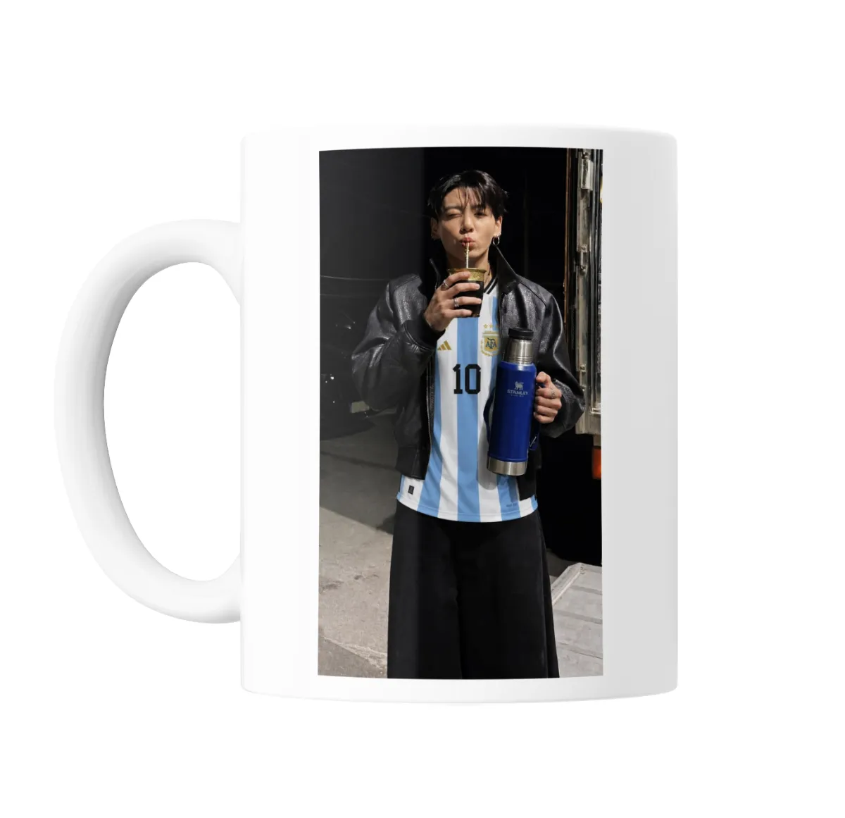 Taza de Cerámica BTS Jungkook Mate Argentina - vista 2