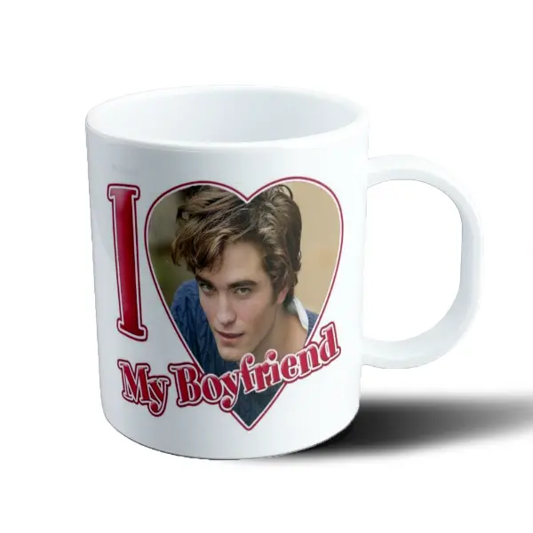 Taza de Plástico Crepúsculo I Love My Boyfriend Edward