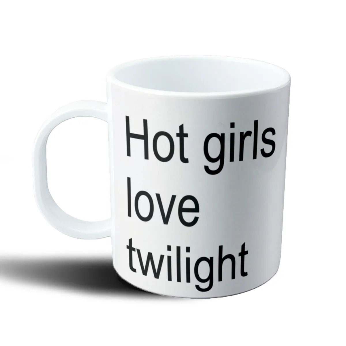 Taza de Plástico Crepúsculo Hot Girls Love Twilight - vista 2