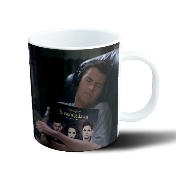 Taza de Plástico Crepusculo Meme Dormido Breaking Dawn