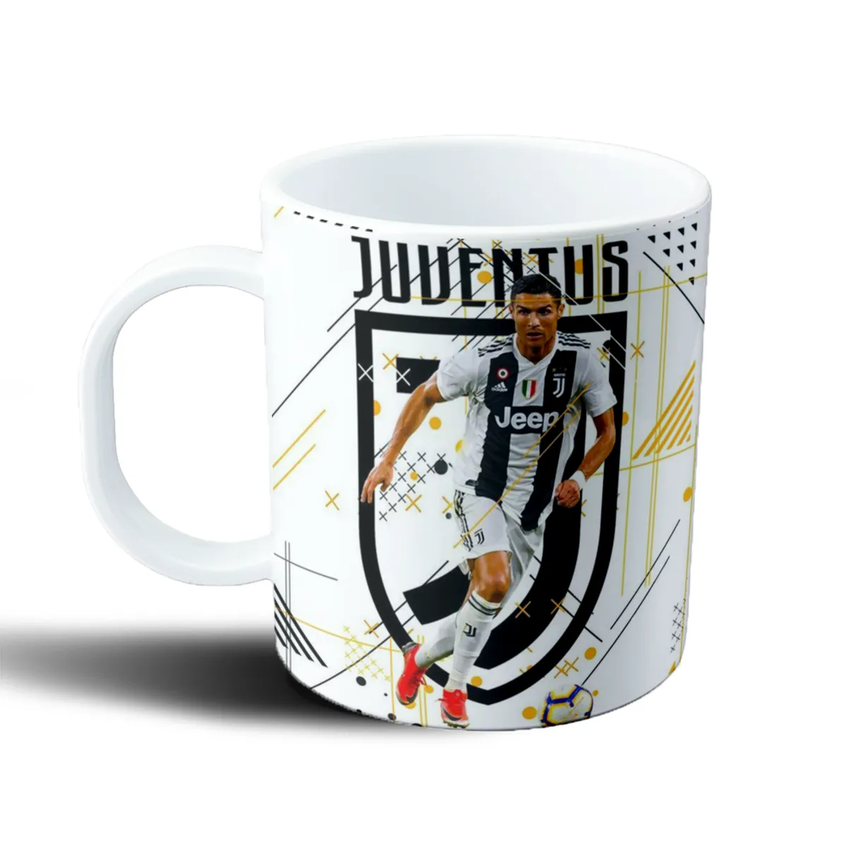 Taza de Plástico Cristiano Ronaldo Juventus - vista 2