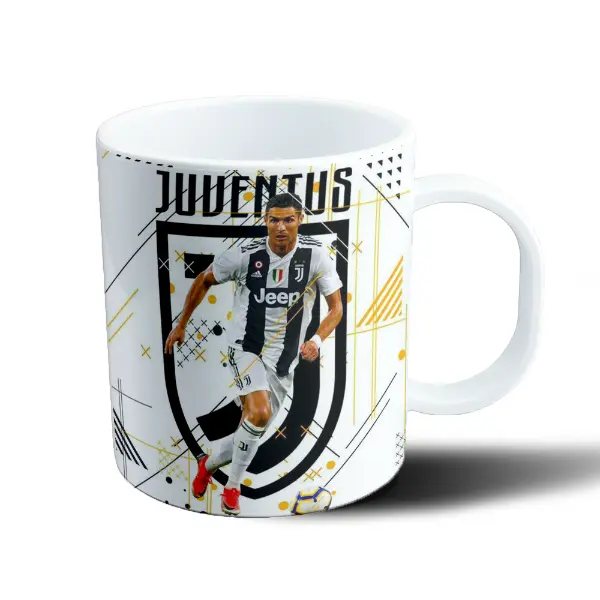 Taza de Plástico Cristiano Ronaldo Juventus