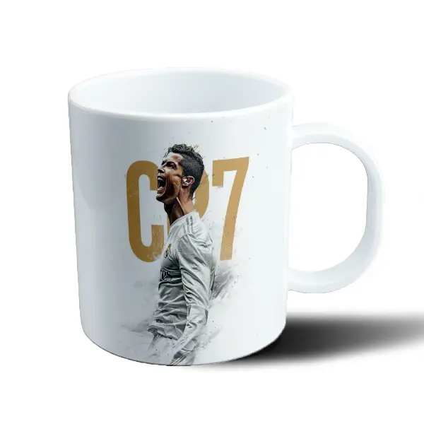 Taza de Plástico Cristiano Ronaldo CR7 Celebración