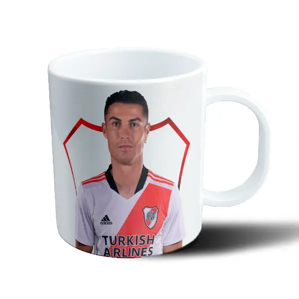 Taza de Plástico Cristiano Ronaldo River Plate
