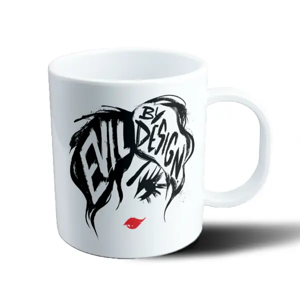 Taza de Plástico Cruella Evil by Design