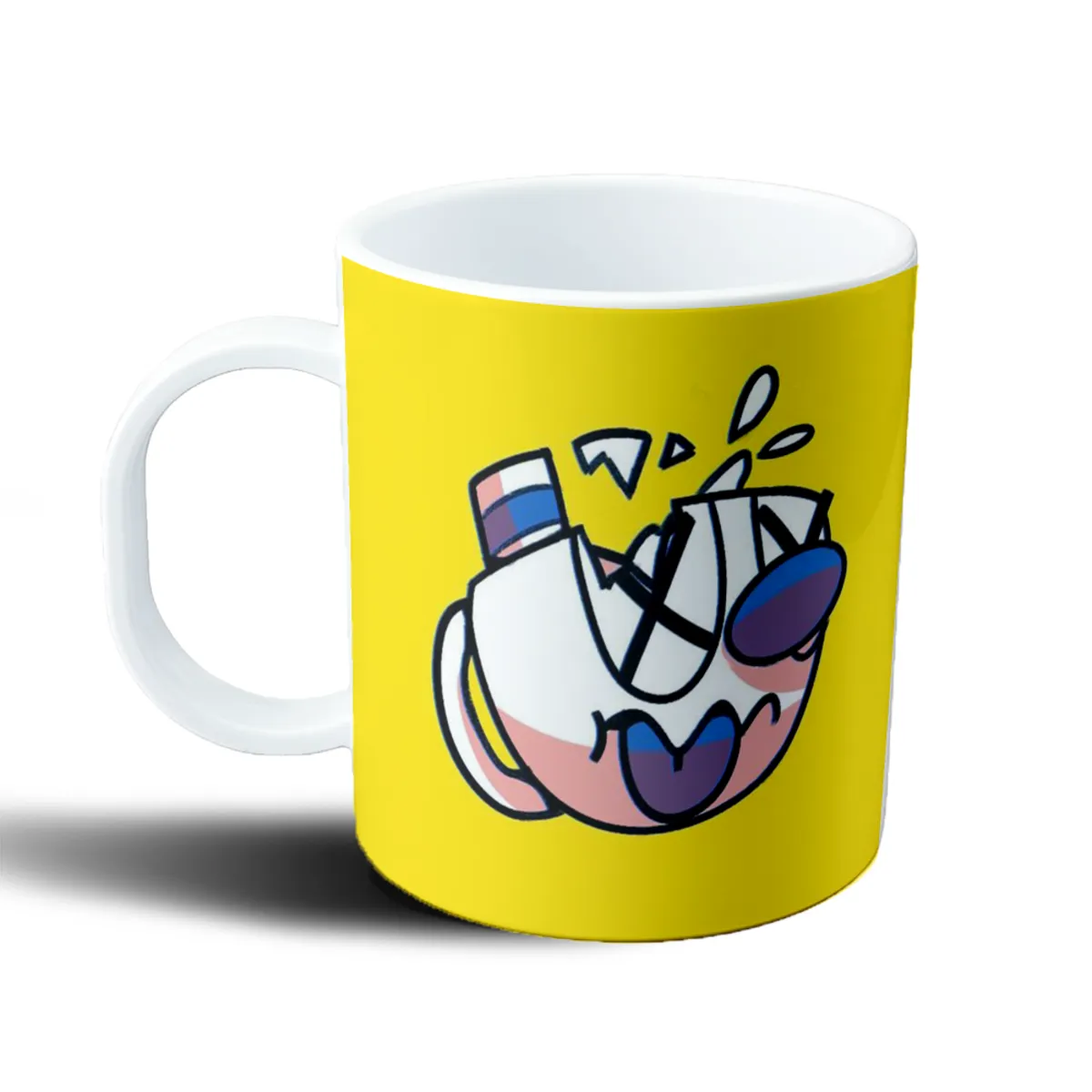 Taza de Plástico Cuphead Personaje Salpicado - vista 2