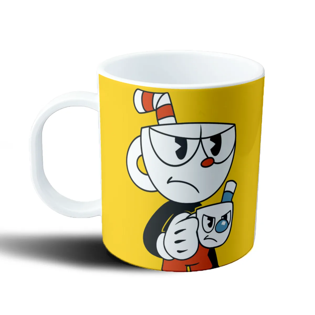 Taza de Plástico Cuphead Cuphead y Mugman - vista 2
